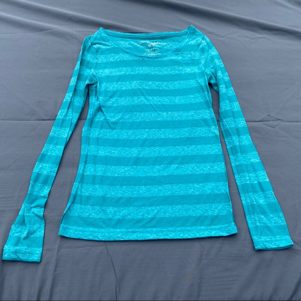 Aeropostale striped long sleeve shirt